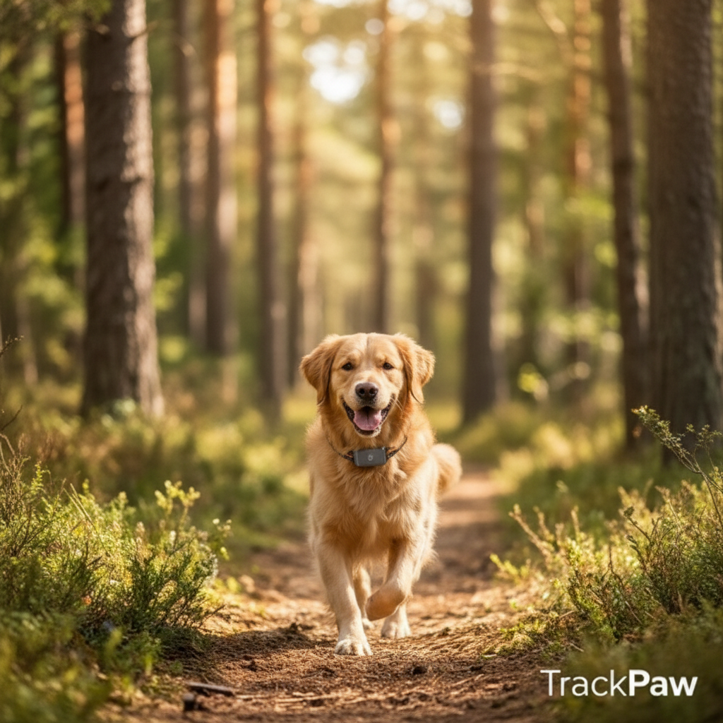 TrackPaw – Collier GPS pour chiens